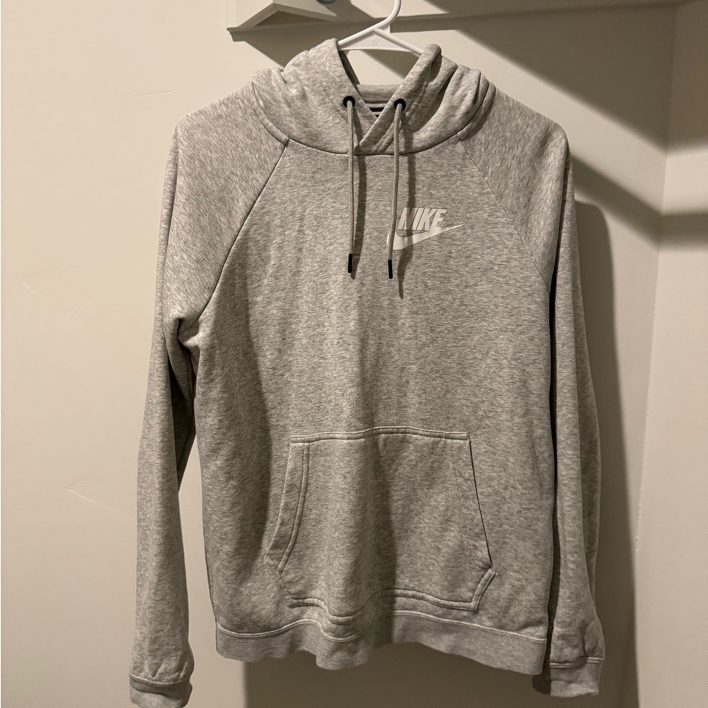 Nike Heather Gray Pullover Hoodie